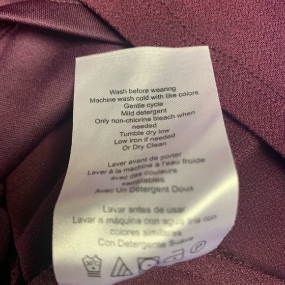 Jessica Simpson Maternity Dress Dual V Neck Large - Picture 7 of 8